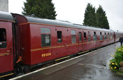 99304 coach at Severn Valley Railway - Kidderminster. &copy; AJax