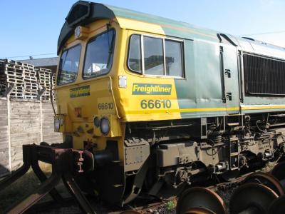66610 at Leeds Vehicle Maintenance Facility (Leeds Midland Road). &copy; Byron5574
