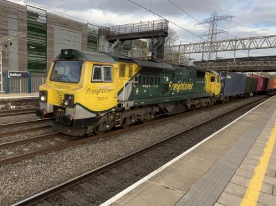 70011 at Stafford. &copy; BigKev