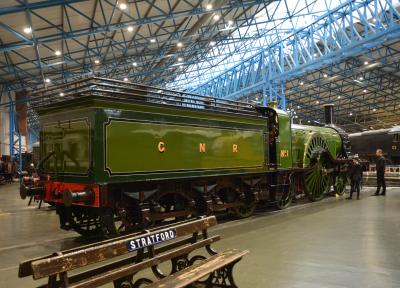 1 steam at York National Railway Museum. &copy; AJax