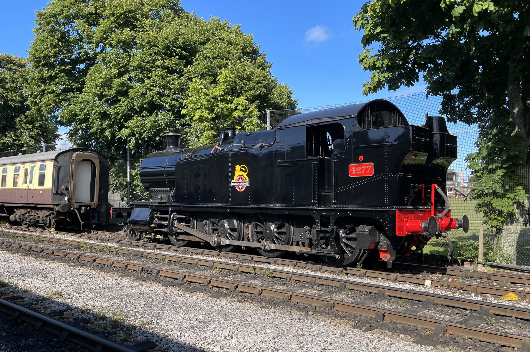 Photo of 4277 steam at Dartmouth Steam Railway - Paignton Queens Park ...