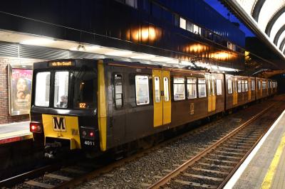 TW4011 at South Gosforth (Tyne & Wear Metro). &copy; MJM