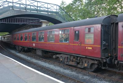 5000 coach at North Yorkshire Moors Railway - Pickering. &copy; AJax