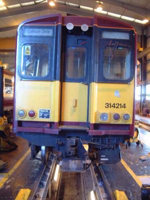 314214 at Glasgow Shields Road TMD. &copy; Byron5574