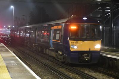 376017 at Slade Green. &copy; MJM