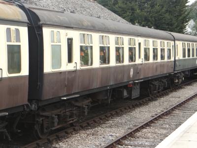 4907 coach at East Somerset Railway - Cranmore. &copy; MJM