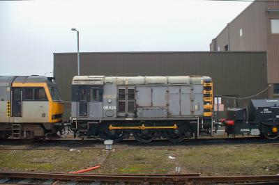 08538 at Peterborough. &copy; trainlogger