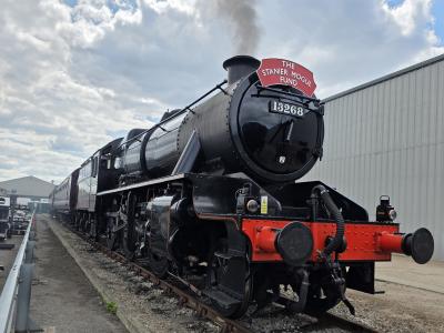 13268 steam at Derby - The Greatest Gathering 2025. &copy; MikeMOL