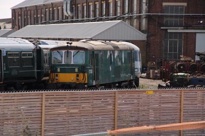73133 at Eastleigh Works. &copy; al66class59